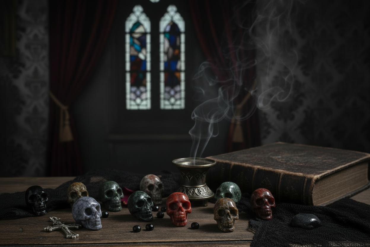 Reliquary Skull Stones